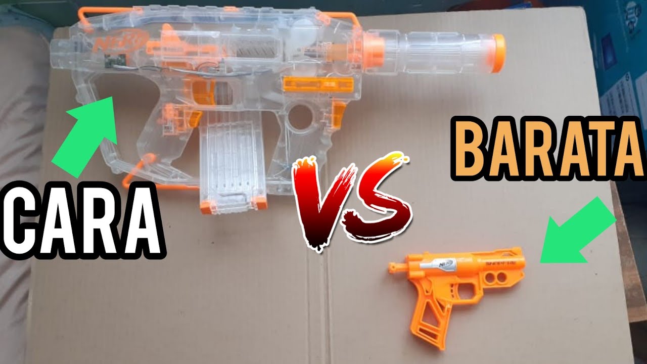 NERF de $1000 VS NERF de $100 / NERF EVADER VS SNAPFIRE 