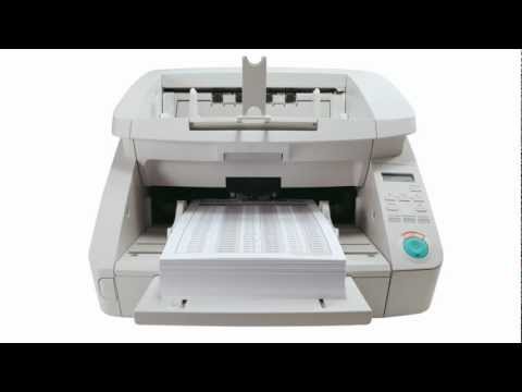 CANON DR-6050C Color Duplex High Speed Scanner - OCR PDF