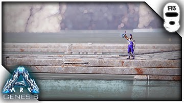 BUILDING ON THE OCEAN PLATFORM WITH FRIENDS! Ark: Survival Evolved [Genesis DLC E07]