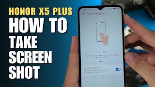 How to Take Screenshot Honor X5 Plus