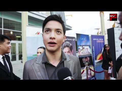 Alden Richards interview at the US Premiere of Yam Laranas' "The Road"