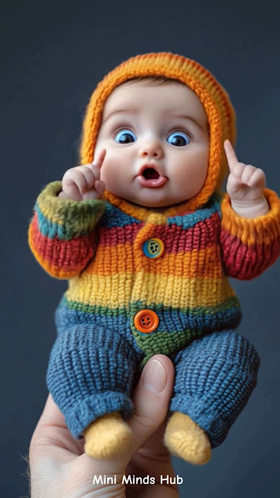 Tipi Tipi Tapa Tapa 🤣 Funny Baby Rhymes | Cute Baby Talking 56 #FunnyBaby #BabyRhymes #YouTubeShorts