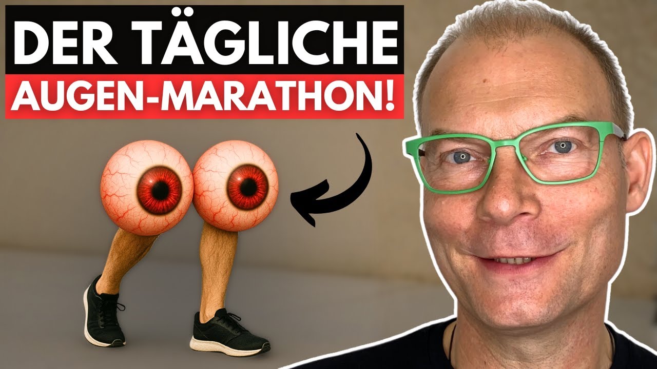 Der unsichtbare Marathon: Laufen deine Augen 8 Stunden am Tag?