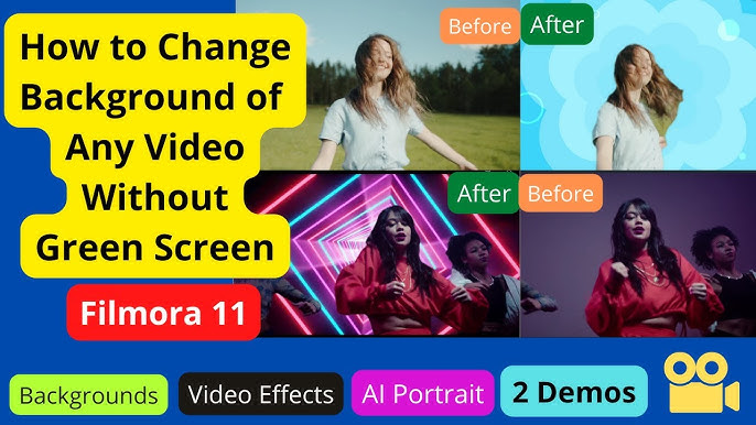 How to Remove the Background from a Video Without Green Screen in ...