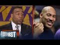 Cris Carter states LaVar's threat to move Lonzo from Lakers will deter LeBron | FIRST THINGS FIRST