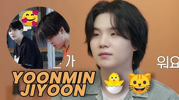 💌 yoonmin jiyoon moments that make me soft 💕 jimin and suga #13