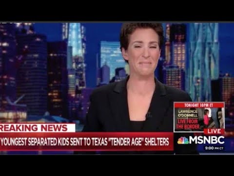 Rachel Maddow Cries about Migrant Babies Detained By Trump DHS || MSNBC