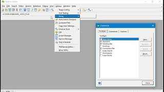 Customize Toad's Main Toolbar and Startup Windows Profile