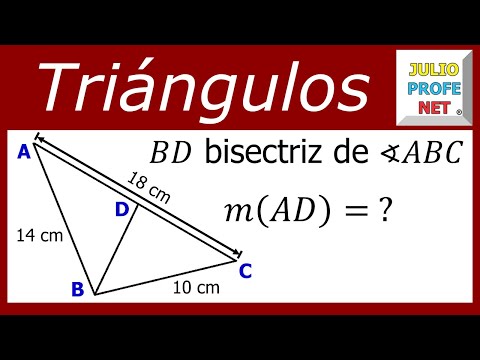 Video: Cómo Encontrar La Longitud De Una Bisectriz