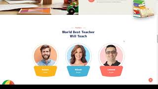 Kidko - Kindergarten and Baby Care WordPress Theme education child care center Build Website screenshot 1