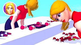 Makeover race android Gameplay Trailer Android, ios New Game (iOS & Android) #makeoverrace #shorts screenshot 4