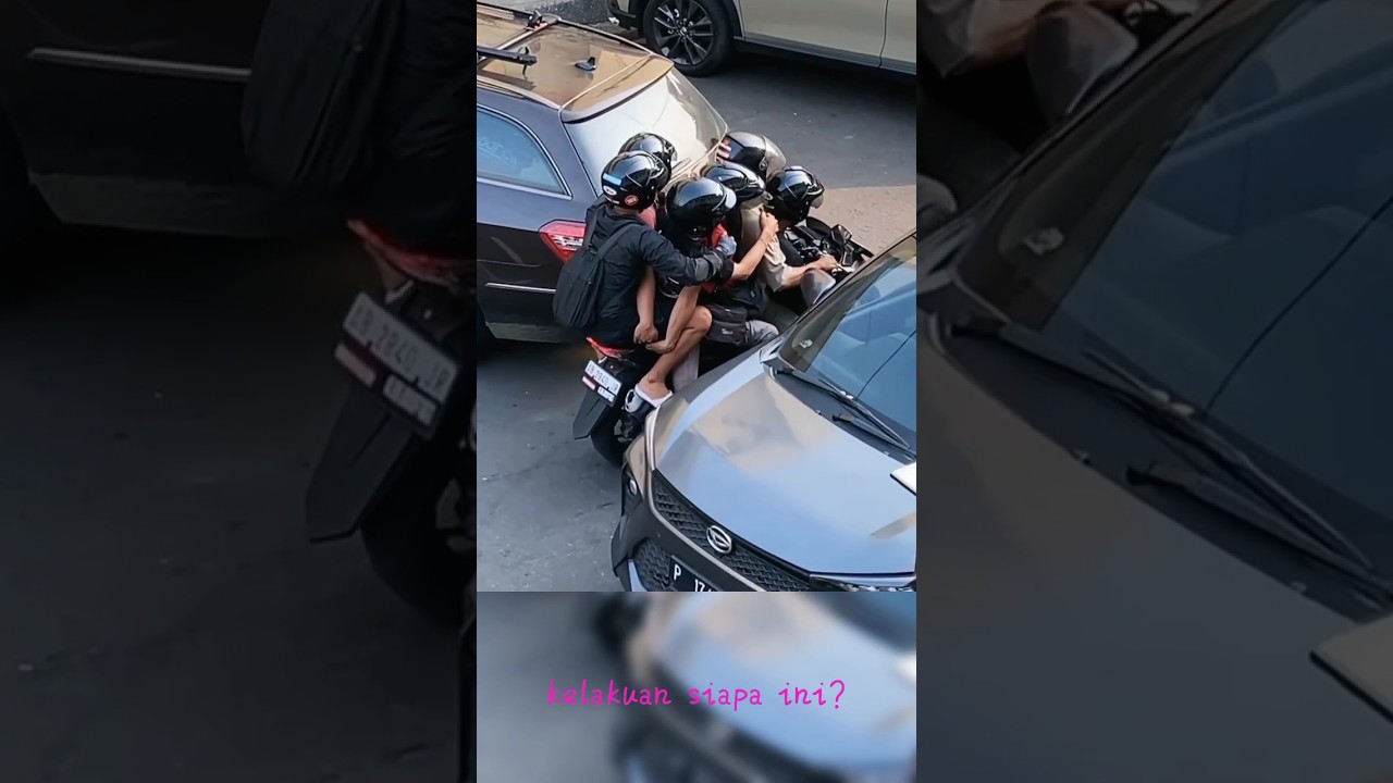 VIRAL!!!bonceng 3 biasa....bonceng 6 dong