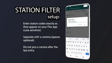 Flex Utility (Premium & Free) Station Filter Setup