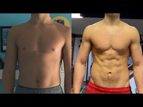 16 year old Incredible 1.5 year Body Transformation
