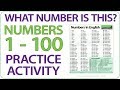 What number is this numbers 1100 english practice activity