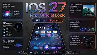 iOS 27 Officially Announced 🔥 | Release Date, AI Features & Major Upgrades Explained!