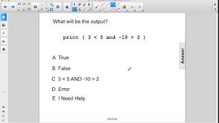 CSP Unit2 Logical Operators Q38