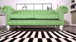 Regent Chesterfield in Apple Green