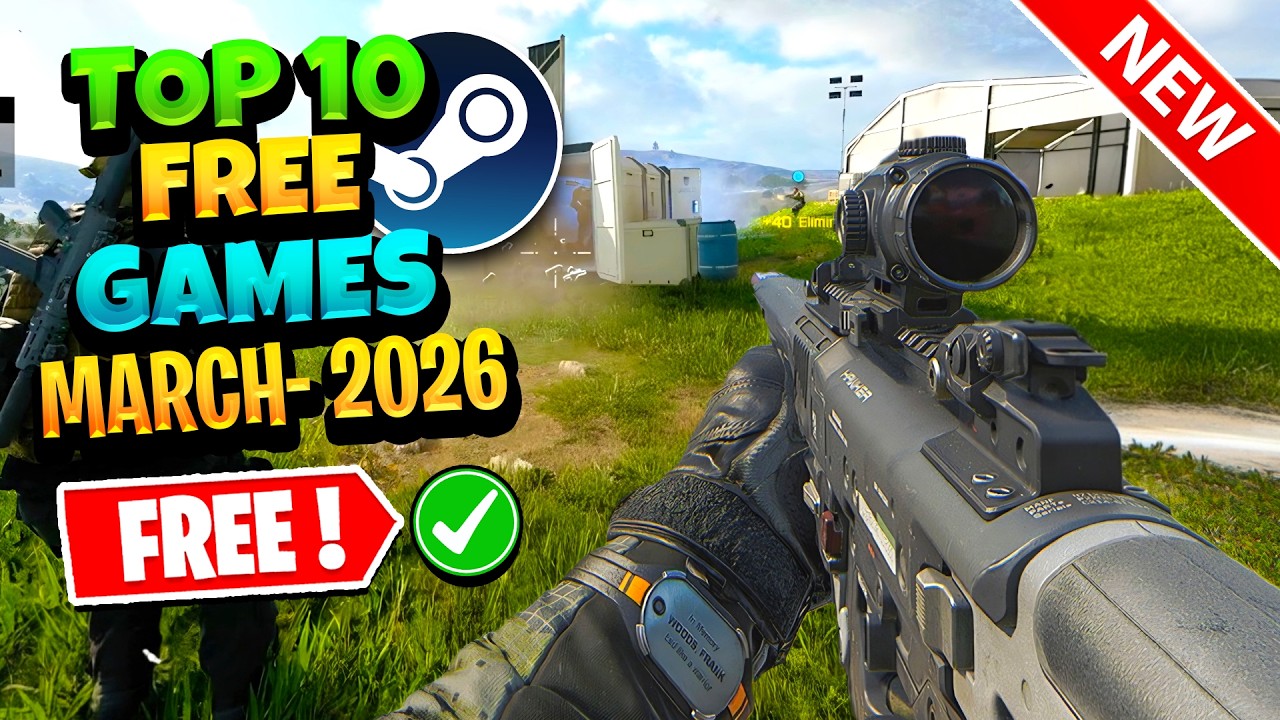 TOP 10 NEW FREE Steam Games To Play March 2026 YouTube 