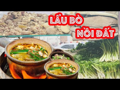 Video Lẩu bò nồi đất bếp than bao năm vẫn 1 hương vị níu... - youtube