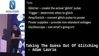 Taking the guess out of Glitching   Adam Laurie