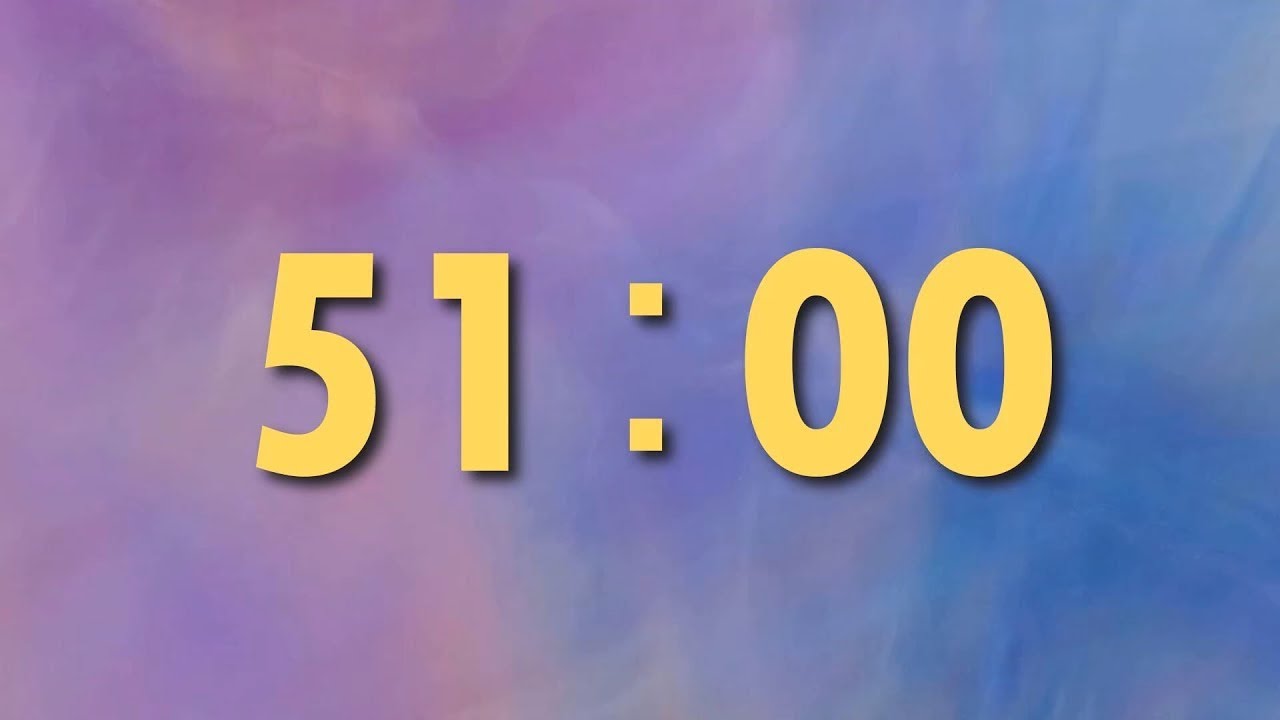 51 MIN COUNTDOWN TIMER ⏰ - YouTube