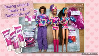 X mas calendar Nr.4: Testing the original Totally hair gel - YouTube