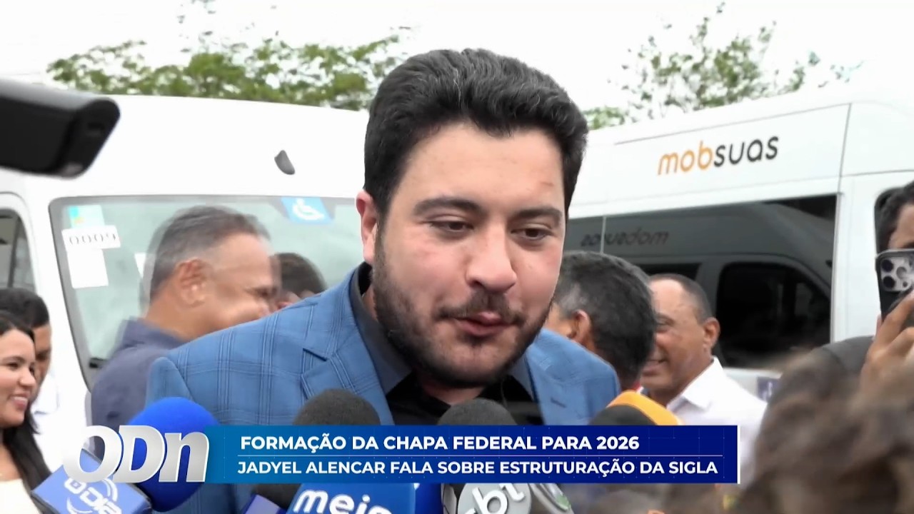 Formação de chapa federal Jadyel Alencar fala sobre estruturação da sigla 03 03 2026