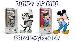 Disney FigPins Collectible Pins Preview & Review