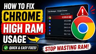 How to fix chrome using too much ram | reduce chrome ram usage