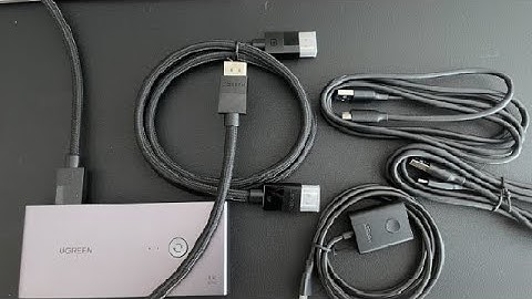 UGREEN 8K Displayport KVM Switch DP 1 4, Share 1 Monitor Keyboard Mouse USB C Hard Drive Printer