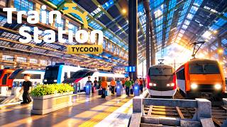 Train Station Tycoon - Can We Keep Traffic Running Smoothly At Our Train Station! Live #1 screenshot 2
