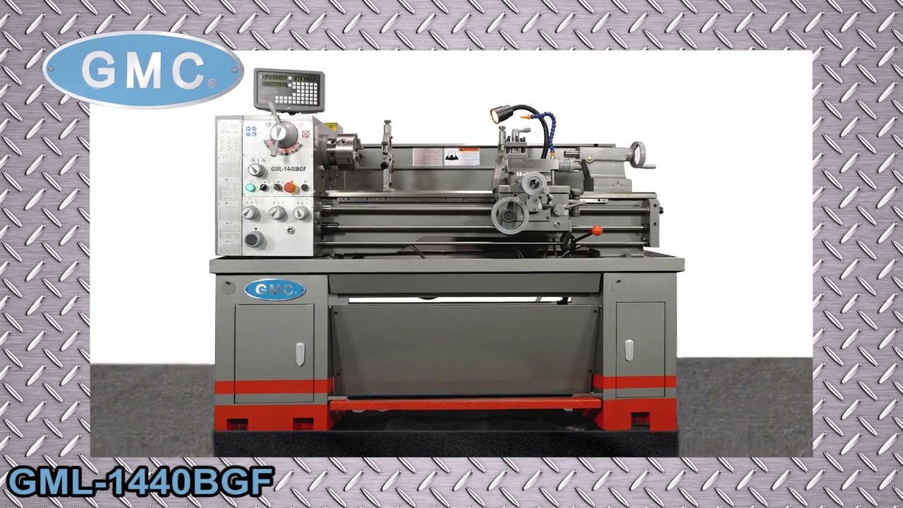 GMC  14" x 40" High Speed Geared Head Precision Toolroom Metal Lathe