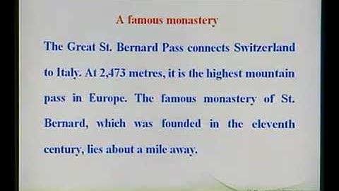 08-3 new concept english 新概念英语第三册lesson 8 A famous monastery