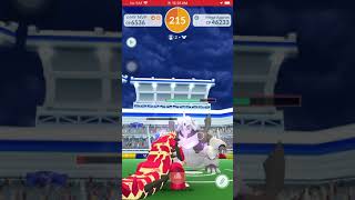 Smack Down/Stone Edge Mega Aggron Duo Raid (Cloudy) ft. @Susan-ev2ll #pokemongo #duoraid #viral