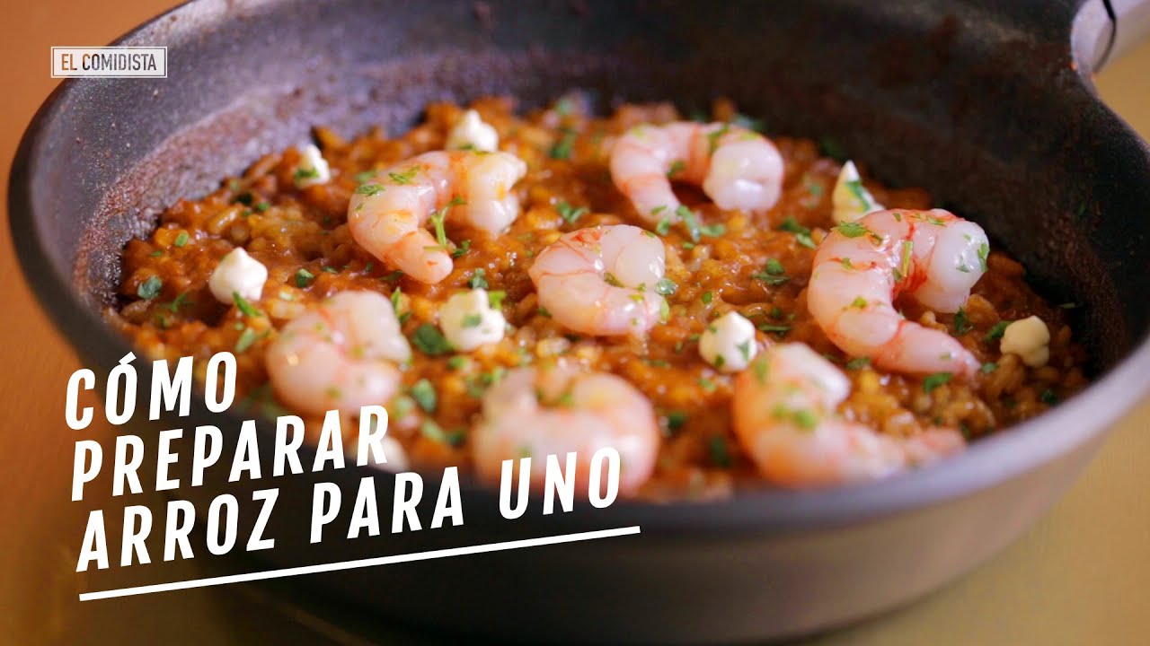 Arroz rápido en sartén para uno | EL COMIDISTA