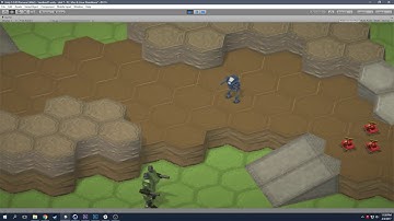 New Map + Terrain Textures (Orthographic View)