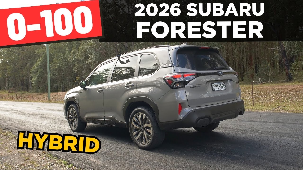 2026 Subaru Forester Hybrid review: 0-100 & POV test drive