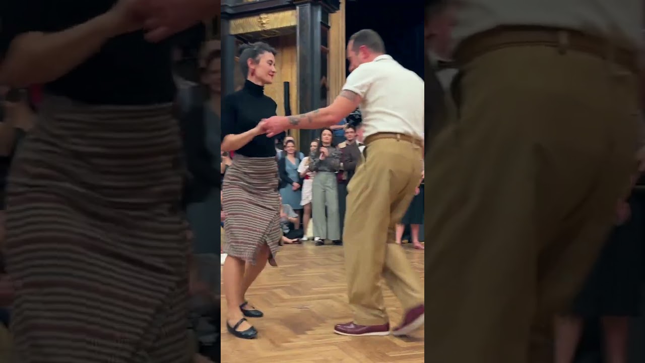 Rock That Swing 2023 Teachers Presentation - Manos and Rodi (GRC) #Shorts #Swing #SocialSwing