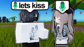 He Tried To Online DATE HER In Roblox VOICE CHAT...