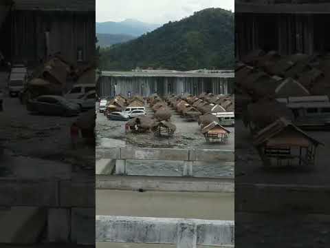 Raw drone footage