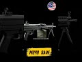 M249 SAW 🇺🇸 – The Backbone of Squad Firepower 💥#shorts 🇺🇸