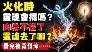 火化時靈魂會痛嗎？肉身不在了，靈魂去了哪？看完後背發涼……#火化 #靈魂會痛嗎 #火化靈魂 #人死後火化 #三魂七魄 #中陰身 #頭七 #超度 #火化時間 #八小時 #殯儀館 #火化爐 #靈魂去處