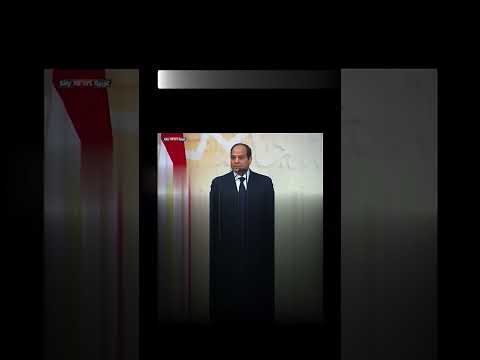 السيسى يامر الفريق حجازى قدام الجميع