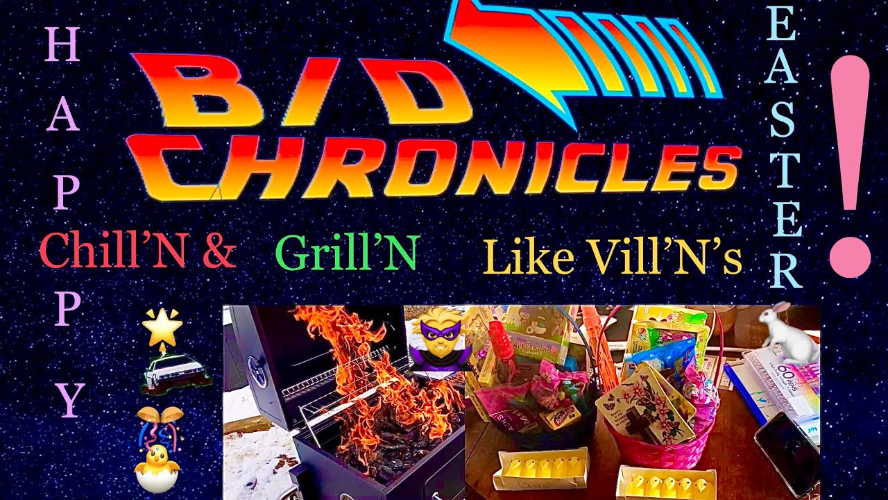 Chill’N & Grill’N For Easter Building A Grill. *SNOW* *BLOOPERS