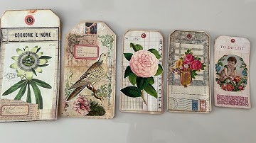 Craft with me #whatsinmybox | Random ephemera making session EP 06