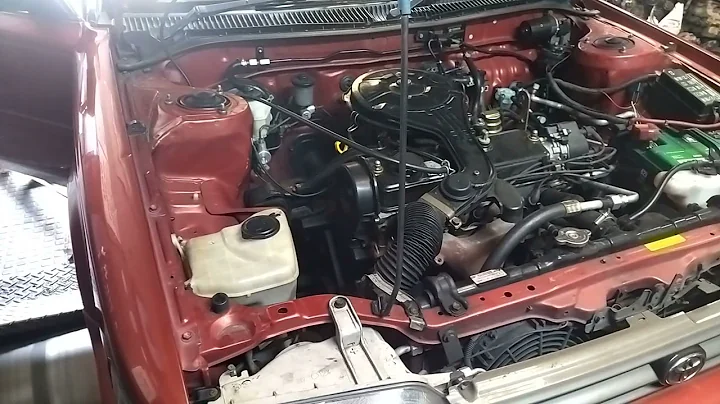 Toyota 2e in for carburetor tuning from R800