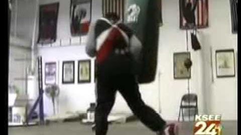 2009 07 25 04 KSEE24 News Gary Salazar at the Jr Golden Gloves