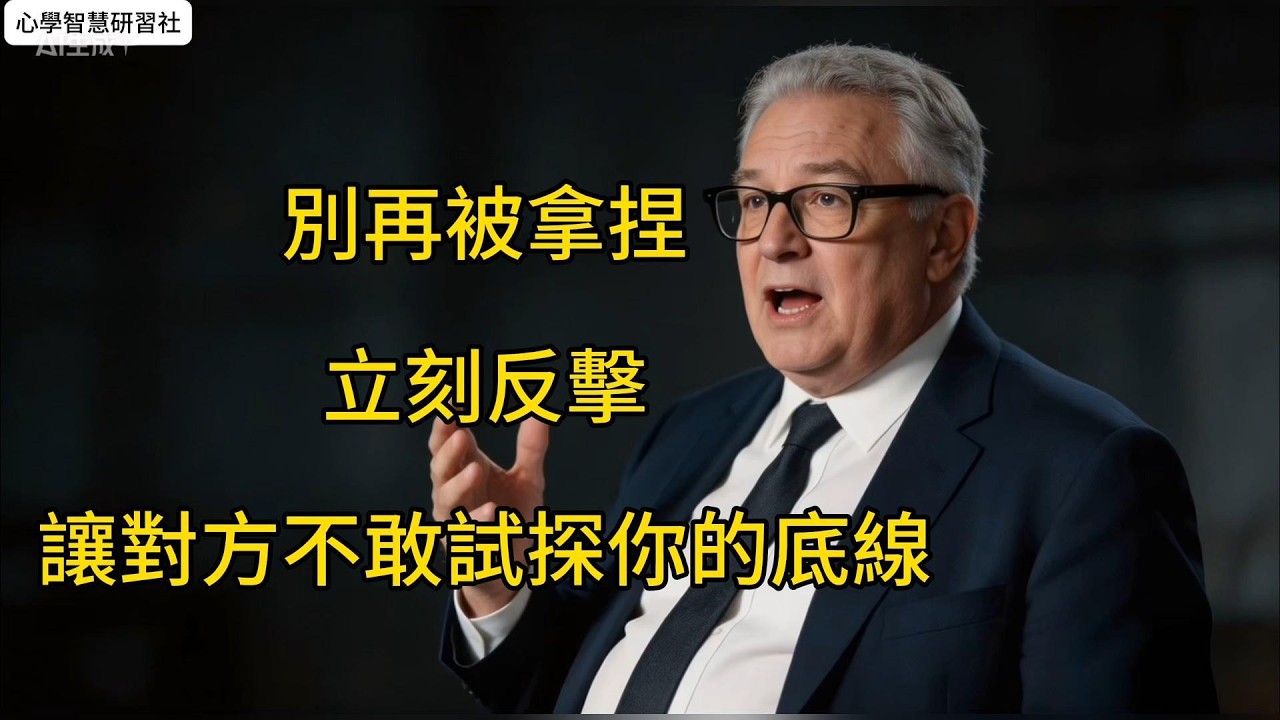别再被拿捏，立刻反击，让对方不敢试探你的底线#提升自己 #情感 #成功思维模式 #涨知识 #正能量 #人間心理 #认知思维 #感情 #思維大全 #思维格局
