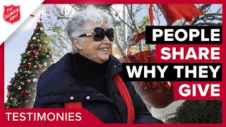 Why People Donate to The Salvation Army Programs